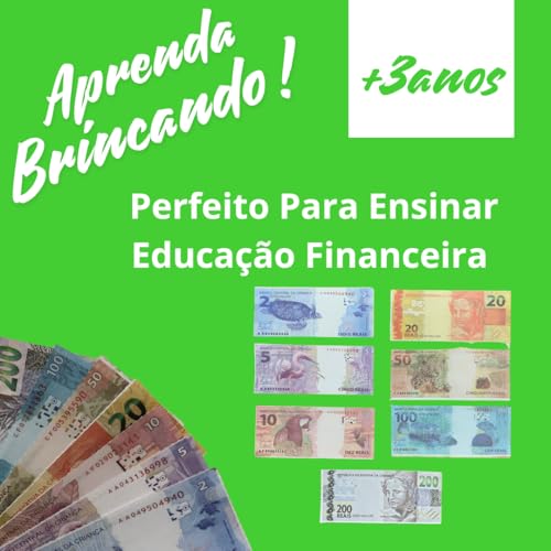 Dinheirinho De Brinquedo 60 Notas De R$2 Até R$200 Reais De Mentira