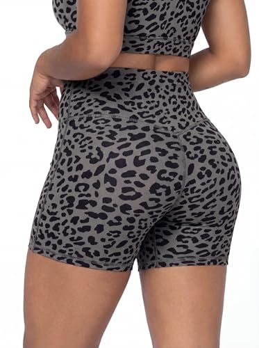 Image of Sunzel Crossover Biker Shorts for Women, No Front Seam V High Waist Yoga Workout Gym Shorts with Tummy Control | 4 Or 6-Inch Inseam, High Waisted, Tummy Control, Crossover Waist, Buttery Soft, No Front Seam, Squat Proof, Compression