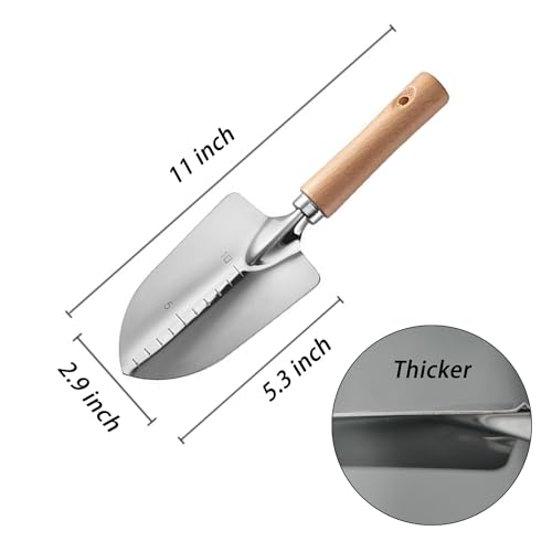 image for SPDTECH Garden Tool Shovel for Digging Gardening Trowel for Lawn Plant