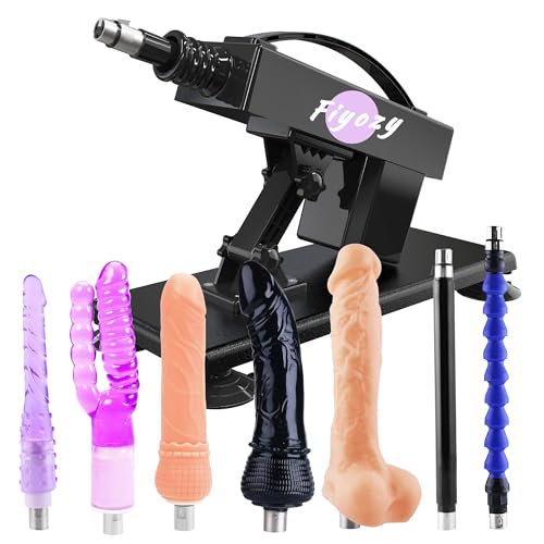 Sex Machine Automatic Dildo Machine for Women,Thrusting Sex Toys Fuck Machine with 7 Accessories, Male Masturbation Machine Realistic Dildos with 3xlr Connector Adult Toys Vagina Anal Sex Stimulation