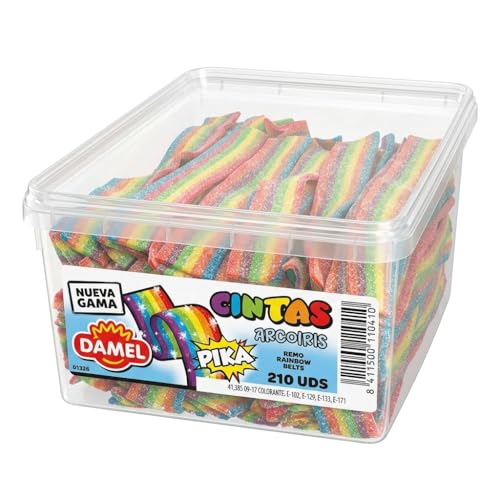 Regaliz Lenguas Damel – 210 Unidades | Dulces y Ácidas