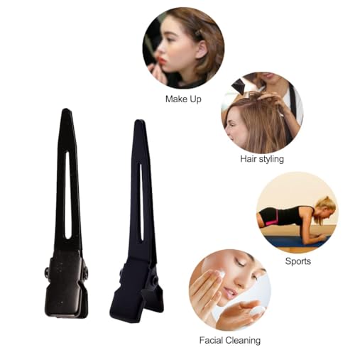Pinzas de pelo de una sola punta para extensiones de cabello y peluquería BetterJonny 7