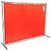 Jackson Safety Welding Screen and Frame Combo Kit -Includes Welding Curtain, Fame, Brackets, and Lacing Ties (Multiple Sizes and Colors), 6' x 8'