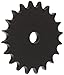 Martin Roller Chain Sprocket, Reboreable, Type A Hub, Single Strand, 06B Chain Size, 9.525mm Pitch, 30 Teeth, 10mm Bore Dia., 96.34mm OD, 5.21mm Width