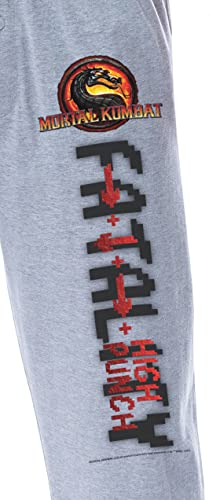 Mortal Kombat Mens' Fatality High Punch Arrows Sleep Pajama Pants3