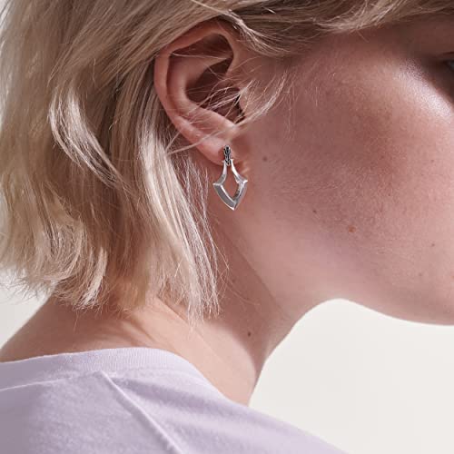 Classic Chain Silver Earrings #TOP3