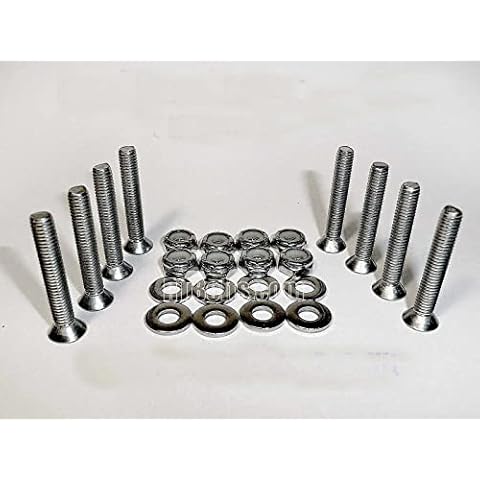 RTBolts 1.25” Long • Skateboard or Longboard Truck Mount Hardware • Stainless Steel • Fine Thread Cover