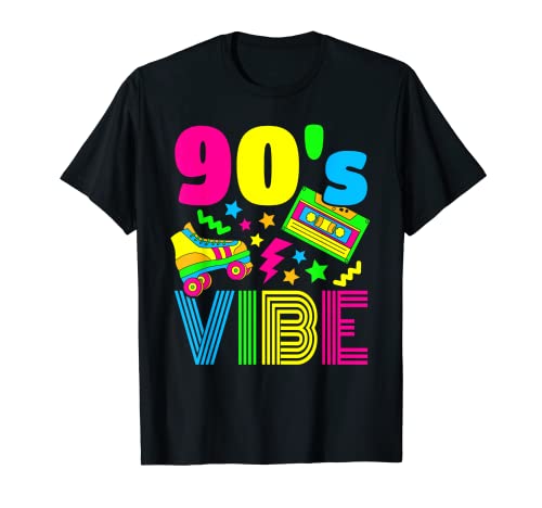 90S Vibe 1990S Fashion 90S Theme Outfit Nineties Theme Party T-Shirt #TOP6
