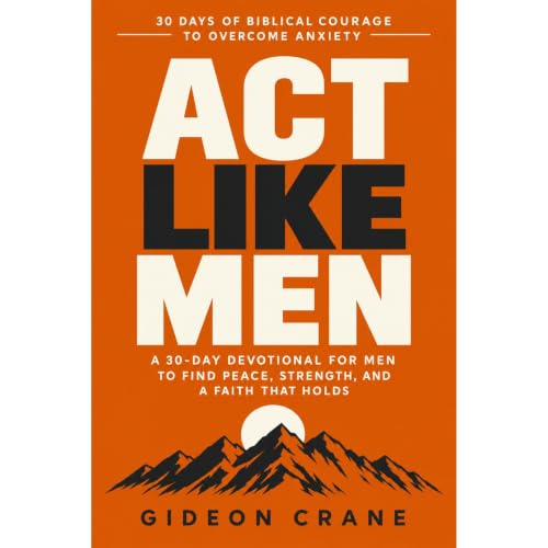 ACT LIKE MEN Audiolibro Por GIDEON CRANE arte de portada