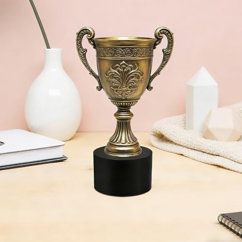 Homoyoyo Crystal Trophy Display Stand Round Cylindrical Base for Medals and Trophies, Minimalist — view 5