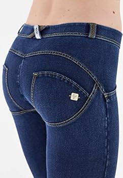 FREDDY - Jeggings Push Up WR.up� Superskinny Jersey-Denim Organiczny,  Denim, XXS : Amazon.pl: Moda