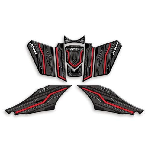 Autocollants Réservoir Carburant Yamaha XMAX300 2024 Moto Coussinet Noir