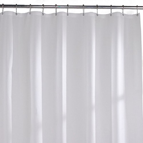Image of Kuber Industries PVC Transparent Water Proof AC Curtains | 0.30mm Thickness with Hooks Ac Curtain for Home & Office | Door Curtain /Parda for AC Room| 7 Feet | Pack of 1