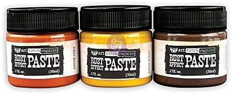 Art Extravagance - Rust Paste Set (3pcs 50ml) Finnabair Art Extravagence Rust Effect Paste 50ml Jars 3/Pkg-3 Colors 655350963576