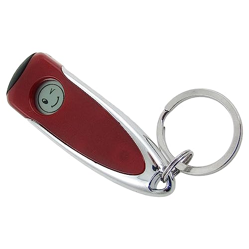 Image of Static Dissipative Keychain - [Static Release Tool] Electrostatic Discharge ESD Key Ring, Red