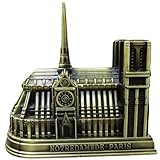 MOTHNUR Metallmodell Notre Dame Kathedrale Dekofigur Langlebig aus...