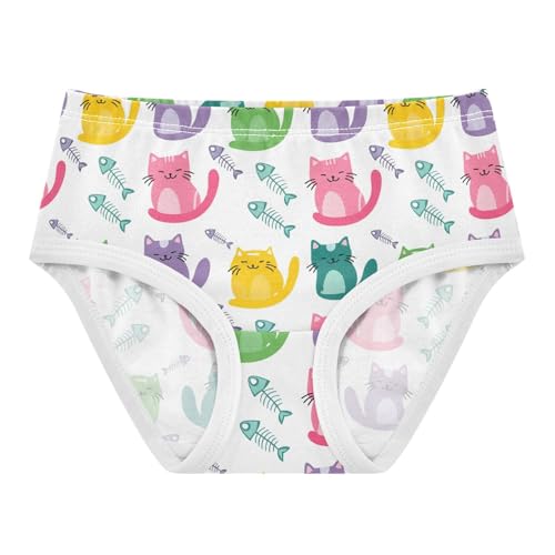 Cute Cat Fish Bones Toddler Girls's Underwear 2T 2302198