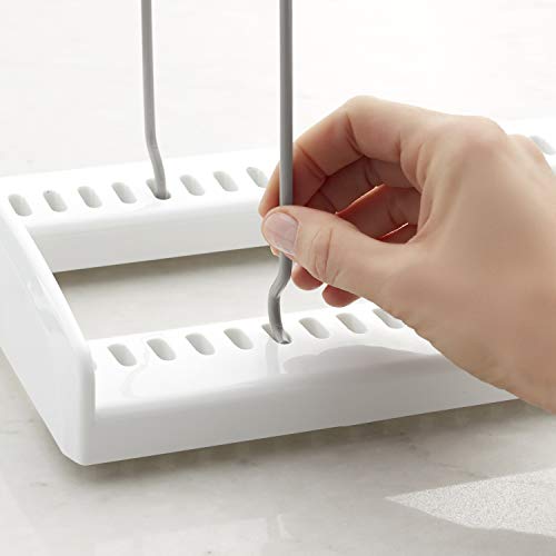 Youcopia Storemore Rack Expandable Cookware Organizer, White & Bakeware Storemore Adjustable Rack, Standard, White #TOP5