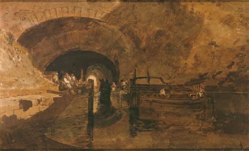 Impressions d'art Mural Hommes et péniches Turner Poster Vintage Décoration Chambre 60x90