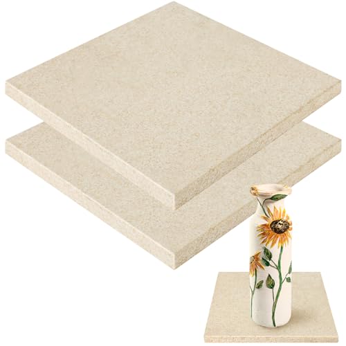 Verdanzia 2 Pack 7" X 7" Square Kiln Shelf, Fires Up to 2280°F for Glass Fusing and Ceramics, 0.5" Thickness Use in Most Kiln