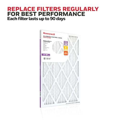 Honeywell 16x25x1 MERV 12 Electrostatic Pleated HVAC AC Furnace Air Filter (12-Pack) | Replacement Filter for Home Use | Made in USA by Honeywell - Image 3