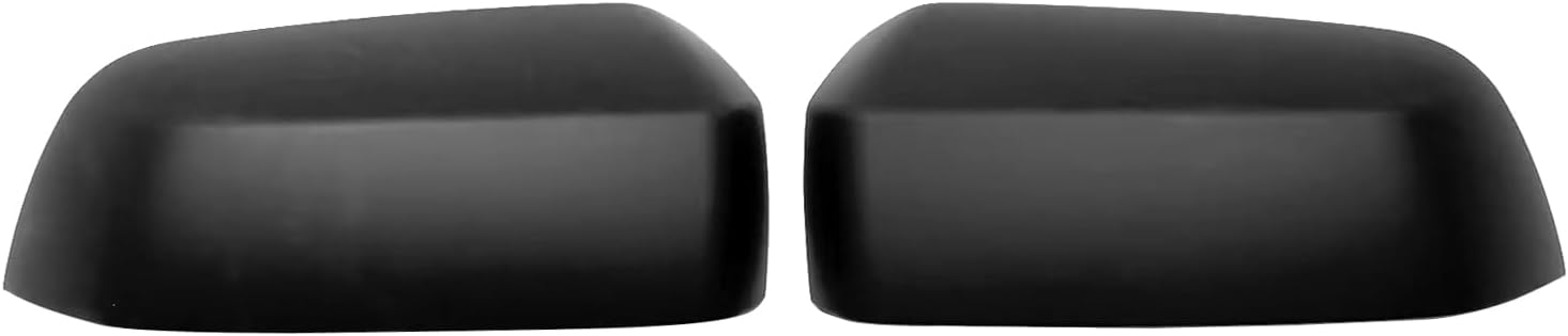 For Ford Ranger 2023-2024(Wildtrak/XTL/XL) Matte Black Side Door Mirror Cover Trim 2pcs Car Accessories