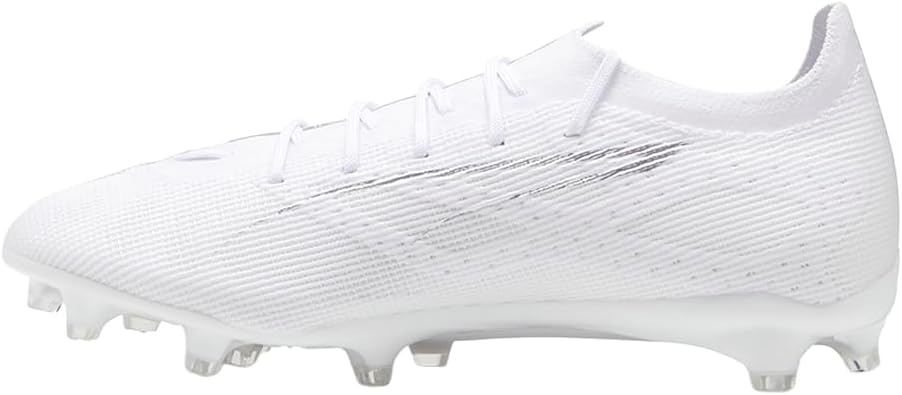 PUMA Mens Ultra 5 Pro Firm GroundArtificial Ground Soccer Cleats - White
