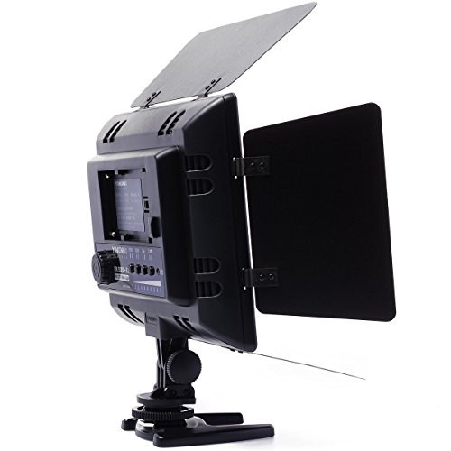 Yongnuo YN300-II Profi 300 LED-Videoleuchte Kamera Panel mit 4 Filter (3200k-5500K einstellbar) – Bild 4