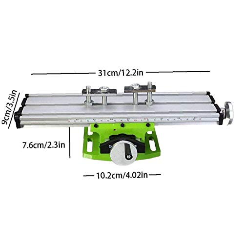 Compound Table Working Cross Slide Table Worktable for Milling Drilling Bench Multifunction Adjustable X-y
