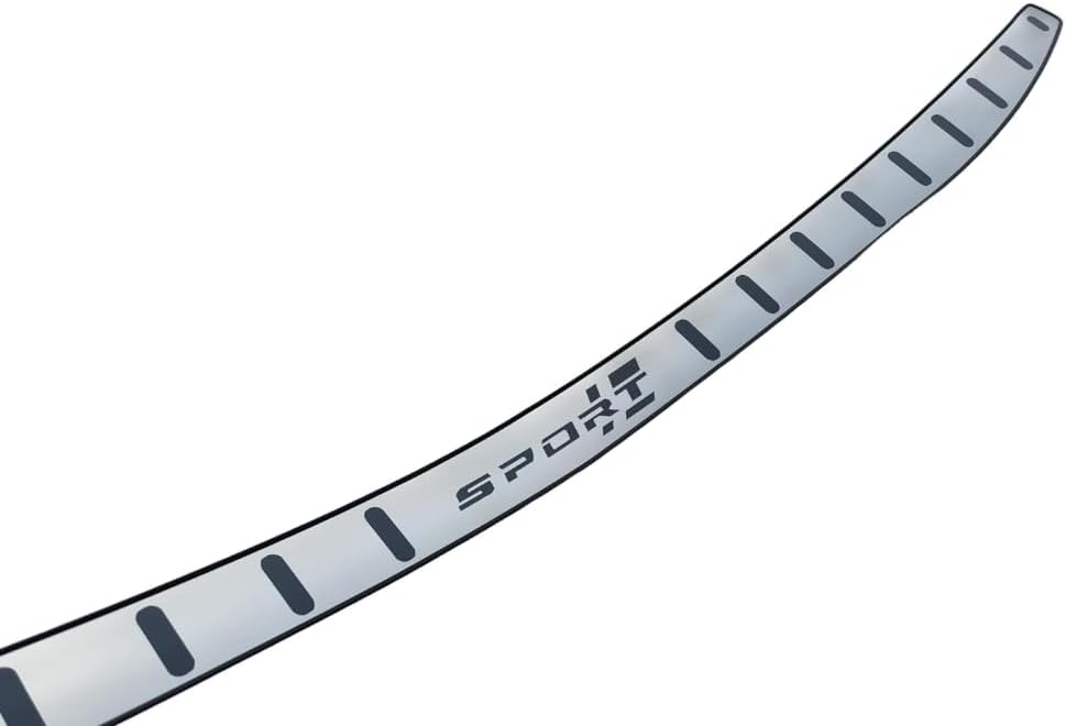 Chrome Rear Bumper Protector, for Honda Pilot 2025-2026 Accessories, Auto Parts Tailgate Back Trunk Door Sill Cover Scuff Plate Strip Guard Protection