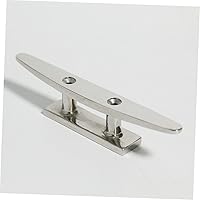 Vista 4 de Mikikit 5 tacos de barco Accesorios de barco de acero inoxidable marino Base abierta de acero inoxidable Tabla de clip de metal Accesorios