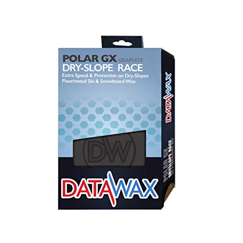 DataWax Polar GX Dry-Slope Race - Cera de esquí (110 g), Color Gris Cover