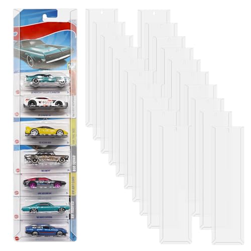 20 Stück Modellauto-Vitrine Wandmontage Kompatibel mit Match-Box Hot-Wheels Verpackungsautos Display Case, Modellauto Aufbewahrungsvitrine Display-Regal