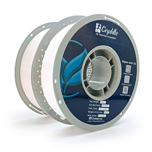 Gryddle PLA 3D Printer Filament, 1.75 mm ±0.02 mm Dimensional Accuracy, 1...