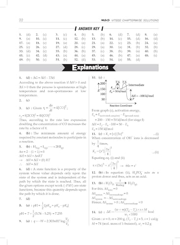 Image of MTG 14 Years VITEEE Chapterwise Previous Solved Question Papers (PYQ Book) For 2025 Exam | 5 Model Test Papers Physics, Chemistry, Mathematics, English & Quantitative Aptitude with Detailed Solutions