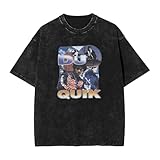 Dj Music Quik Shirt Men Short-Sleeve Graphic T-Shirt Tee Vintage Gym Workout T Shirts Large Black