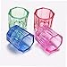 OHPHCALL 8pcs Manicure Hand Nail Art Colorful Crystal Cups Professional Nails Supplies Random Color