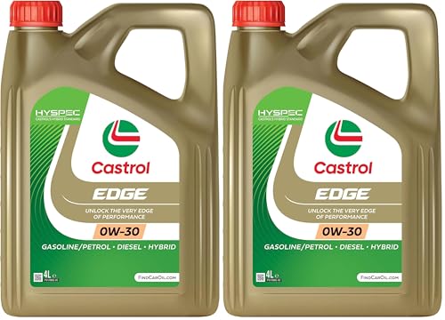 Castrol EDGE 0W 30 Aceite de Motor 4L (Paquete de 2)