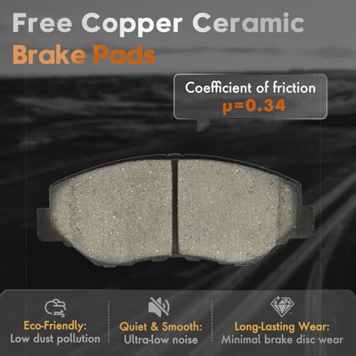 Betthand Brakes and Rotors fit for 2003-2011 Honda Element 2.4L L4 by Betthand - Used condition - Image 5