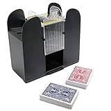 TX GIRL Mezcla De Cartas Naipes Automática Arrastrando Los Pies con Pilas del Casino Equipment Cubierta Durable Mezcla (Color : As Shown)