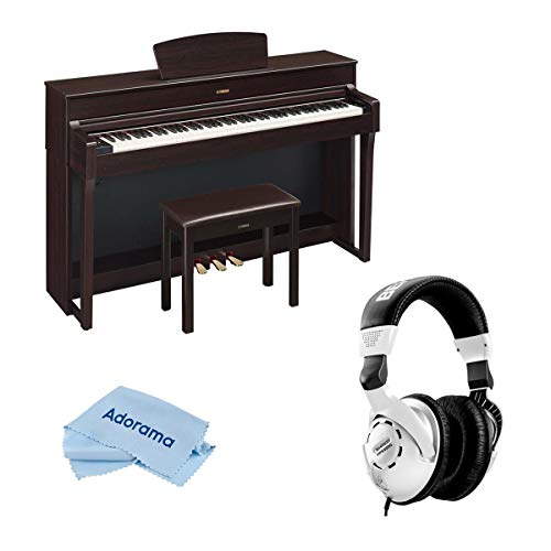Yamaha Arius YDP-184 88-Key Traditional Console Digital Piano with Bench & PA-300C AC