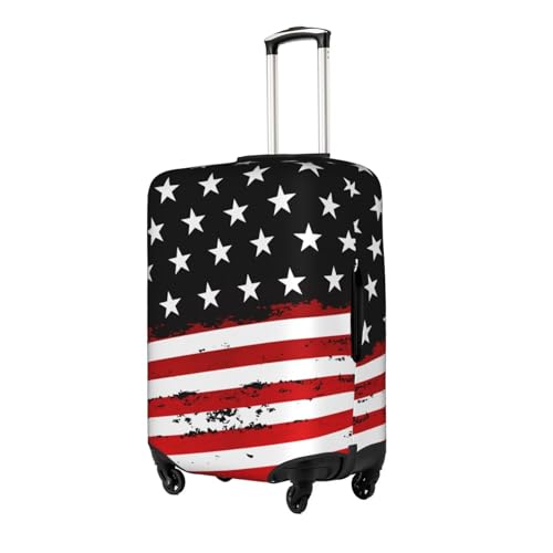 Travel Luggage Cover Vintage America Flag 5 Fashion Washable Baggage Suitcase Protector Fit For Luggage Medium2