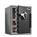 Master Lock SFW205GPC Sentry Safe Coffre-fort [Ignifuge et Etanche] [XXL 56,6L] [combinaison électronique] Pour vos documents d'identité, documents A4, ordinateurs portables, bijoux