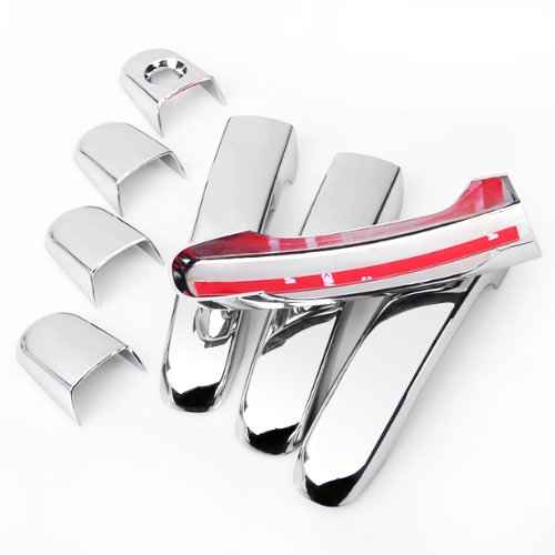 Chrome Side Door Handle Cover Trim Fit 2010-2017 Chevrolet Equinox Terrain #TOP6