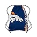 NFL Denver Broncos Big Logo Drawstring Backpack, 18 In. X 13.5 In.