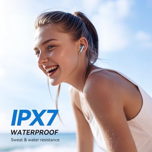 Wireless Earbuds, Bluetooth 5.4 Bass Stereo - 5