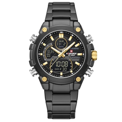 NaviForce NF9278-BBG Multifunction Watch