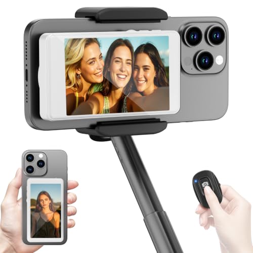 Image of Vlog Selfie Monitor Screen iPhone, Back Camera Monitor iPhone, White