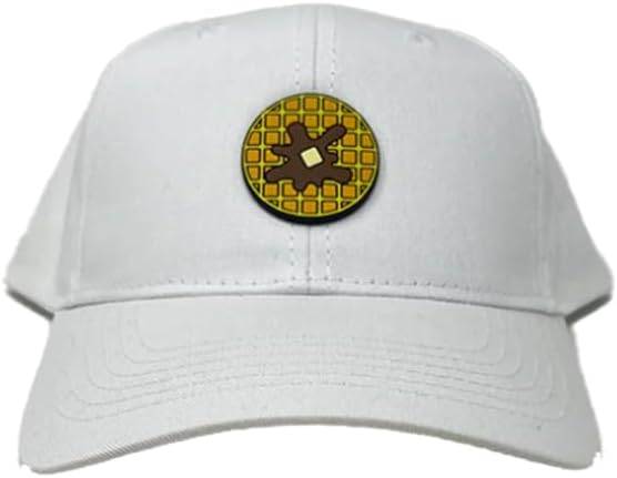 Waffle House Youth Adjustable Hat, White