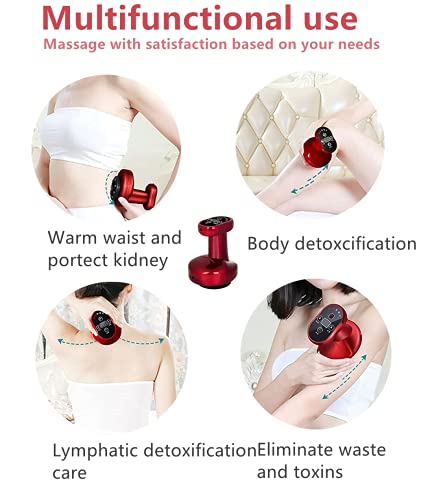 N/G Chinese Massage Cupping Device Of Electric Scraping Health Instrument (Charging And Plug-In Heating - Six Power Options) #TOP5
